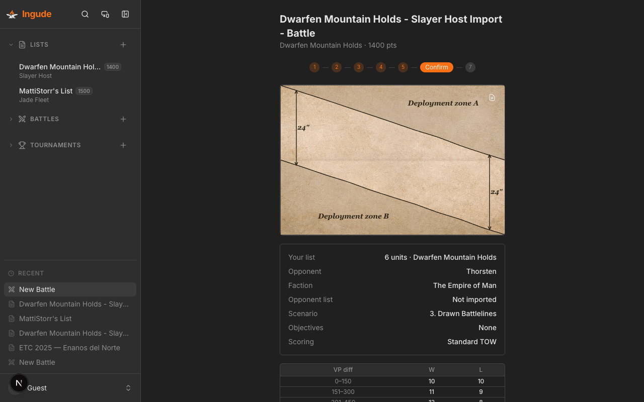 Setup wizard - confirm step