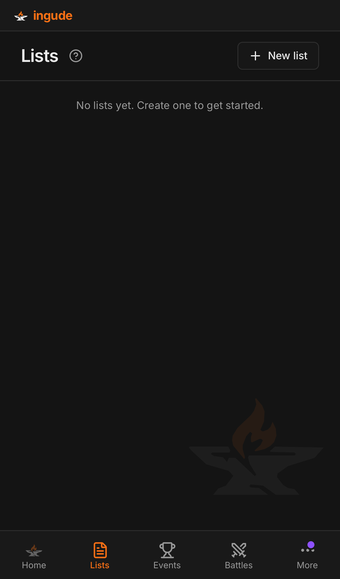 Shared link import card on mobile