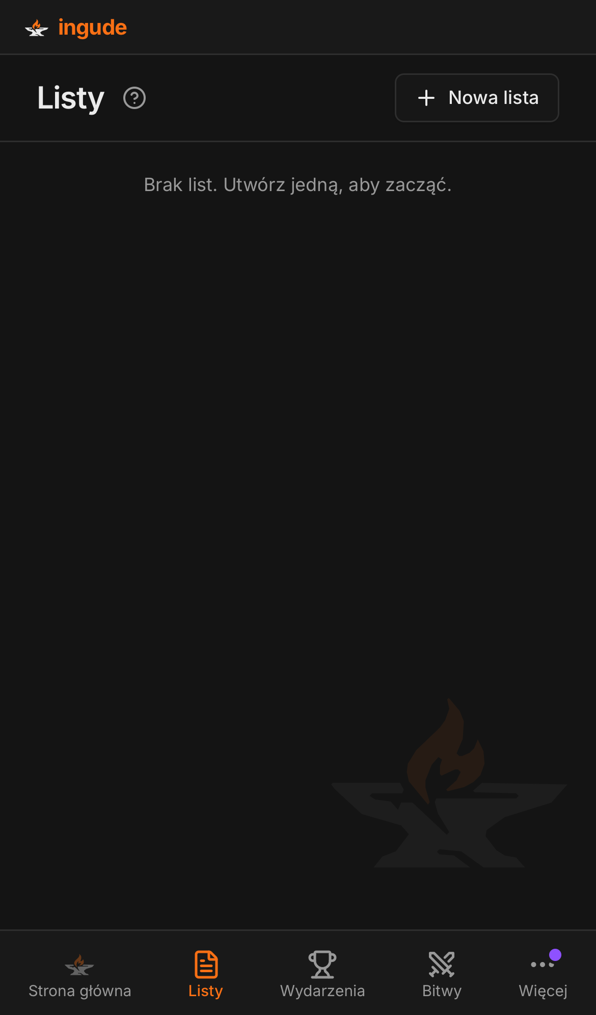 Karta importu przez link udostępnienia na mobile